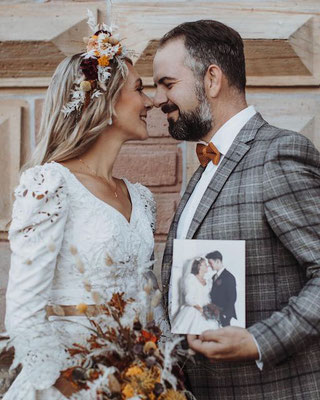  Upcycling eines Brautkleides zur Silberhochzeit, Brautkleid umschneidern lassen von Atelier VON EIDEN