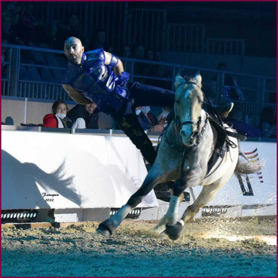 CHEVAL PASSION 2022 - Spectacle les Crinières d'OR - Laury TISSEUR