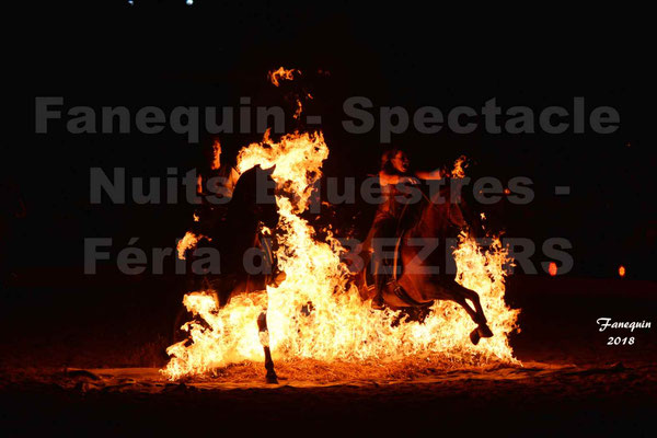 Spectacle Nocturne des "Nuits Equestres" lors de la Féria de BEZIERS 2018 - 3