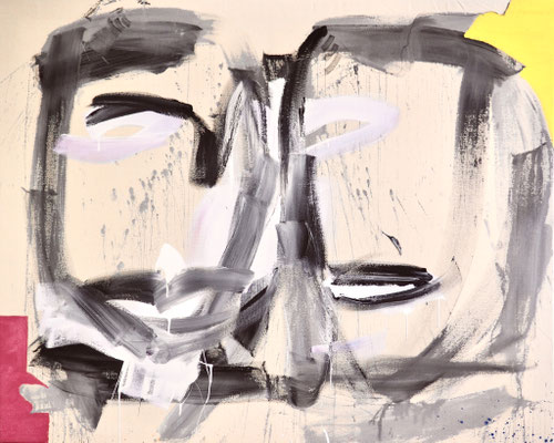 YOU AND I, 120x150 cm, oil, acrylic on canvas, VIENNA, 2020, Photo Reinhold Ponesch ©