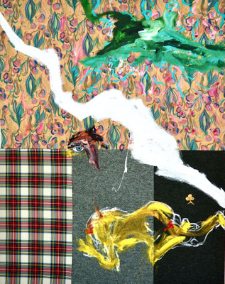 THE EYE OF FORGIVENESS, 180x140 cm, acrylic, oil on fabric, Vienna, 2021, photo: Reinhold Ponesch ©