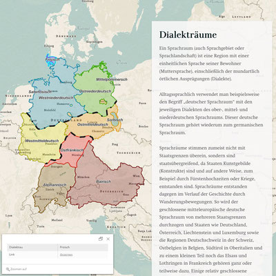 Sprache: deutsche Dialekträume