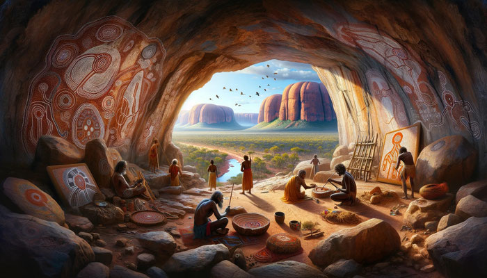 Kunst der Aborigines