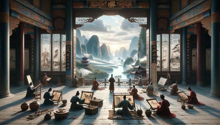 Chinesische Kunst in vorkolonialer Zeit