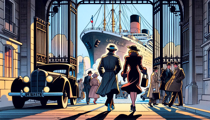  Saint Nazaire 1939: Flucht aus Europa
