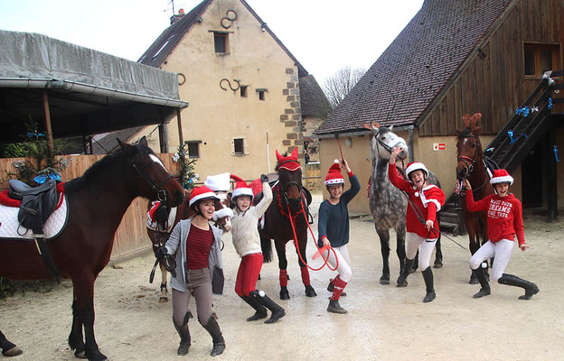 Stage d'équitation à Noël