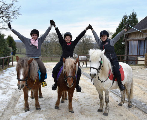 Stage poney en décembre