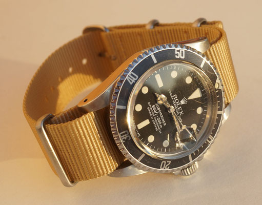 Rolex Submariner 1680 mit Nato strap