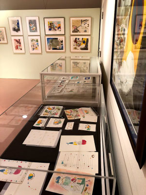 付録に使われたイラストも少々展示していただきました。