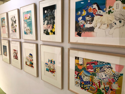 とにかくきれいな色使いを心がけていたように思います。