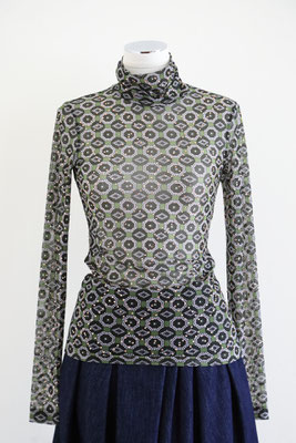 DRIES VAN NOTEN／ドリス／17FW／ハイネックブラウス／シャツ DRIES VAN NOTEN／ドリス／17FW／ハイネックブラウス／シャツ