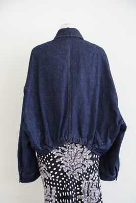 DRIES VAN NOTEN VESTO DEN 2381 W.W.JACKET INDIGO - CLOSET