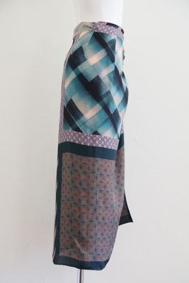 DRIES VAN NOTEN SCARFY LONG 2213 W.W.SKIRT DESSIN A ONEsize