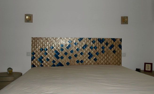 Tête de lit décorative (commande personnalisée)