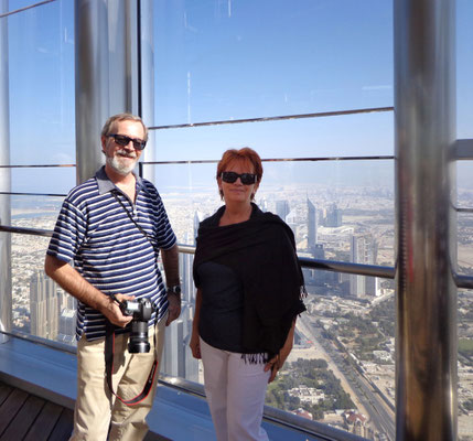 Na 124 pietrze w Burj Khalifa