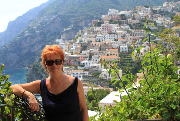 raz jeszcze Positano i moja modelka