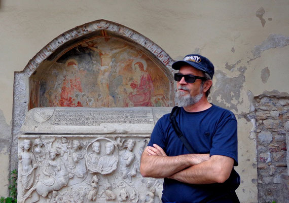 Salerno - w kruzgankach Katedry Sw. Mateusza