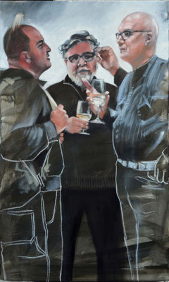 Öl auf Leinwand, 2019, 100 x 60