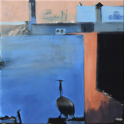 Marokko 12, 2014, Öl auf Leinwand, 30 x 30 (sold)