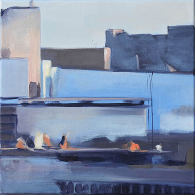 Marokko 7, 2014, Öl auf Leinwand, 30 x 30    (sold)