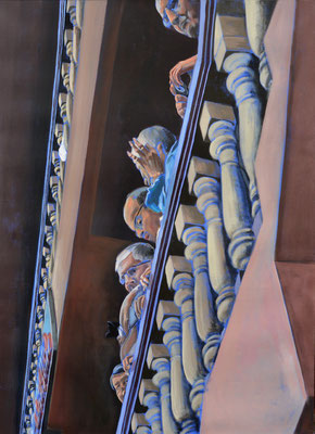 "Sightseeing", Acryl auf Leinwand, 2012, 160 x 110