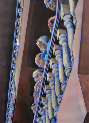 "Sightseeing", Acryl auf Leinwand, 2012, 160 x 110