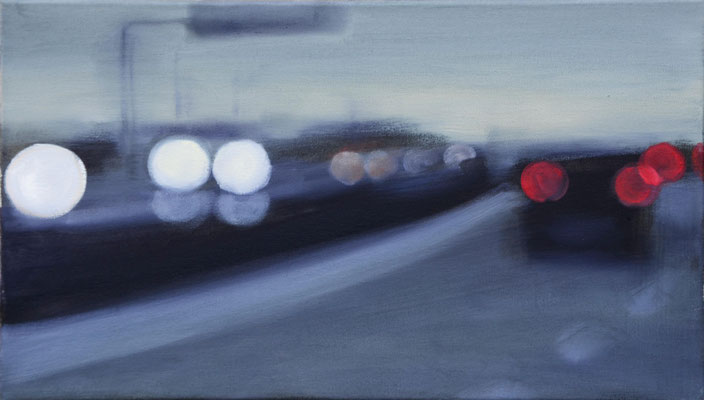 o.T. 2016, Öl auf LW, 30 x 50