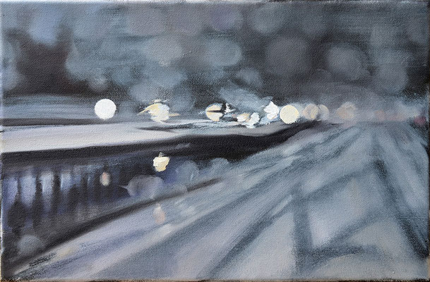 o.T. 2014, Öl auf LW, 30 x 40     (sold)