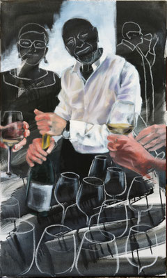 Öl auf Leinwand, 2019, 100 x 60