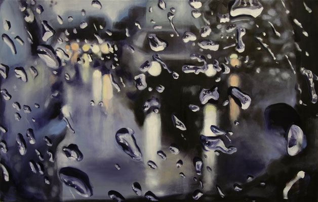 o.T. 2016, Öl auf Leinwand, 70 x 110  (sold)