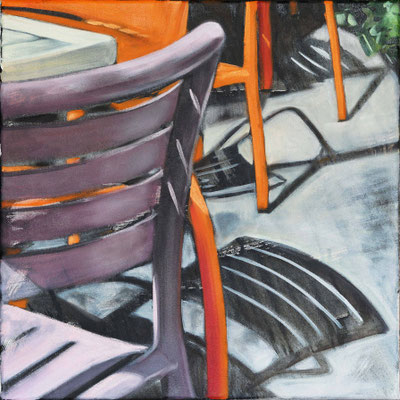 TUFA-Stück 4, 2025, Acryl/Öl auf LW, 40 x 40 (sold)