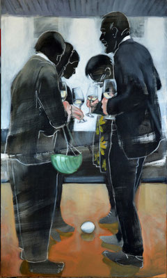 Öl auf Leinwand, 2019, 100 x 60