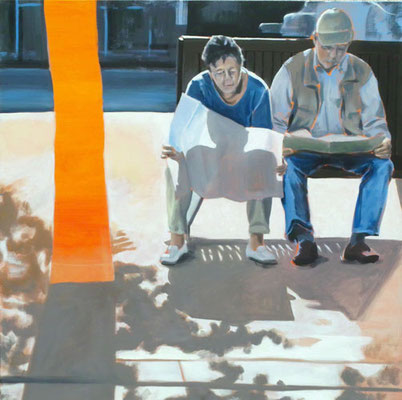 "Ü 65", Öl auf Leinwand, 2010, 110 x 110  (sold)