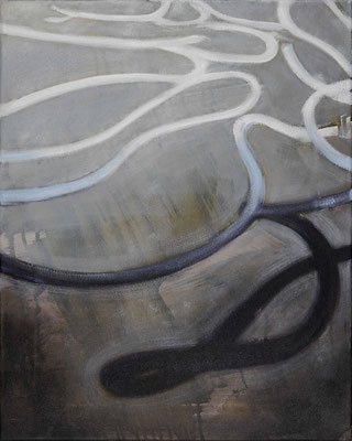 aus der Serie Plagiate, Plagiat 21, 2024, Öl auf LW, 50 x 40