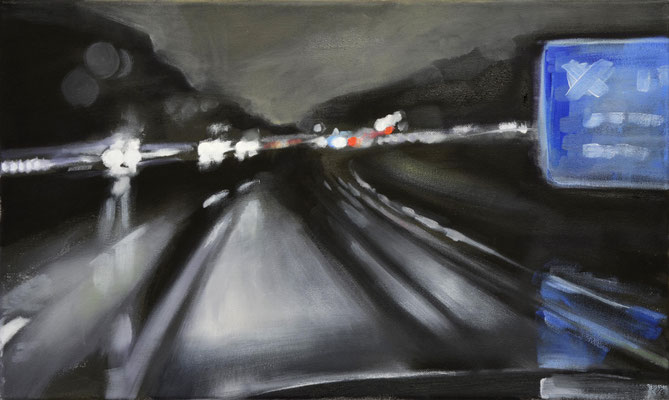 o.T. 2016, Öl auf LW, 30 x 50   (sold)