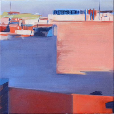 Marokko 2, 2014, Öl auf Leinwand, 30 x 30  (sold)