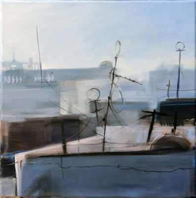 Marokko 13, 2020, Öl auf Leinwand, 30 x 30  (sold)