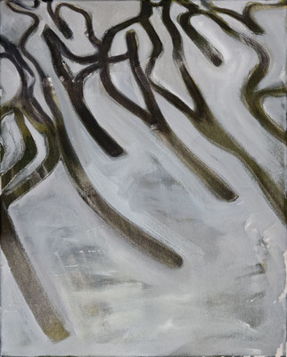 aus der Serie Plagiate, Plagiat 22, 2024, Öl auf LW, 50 x 40