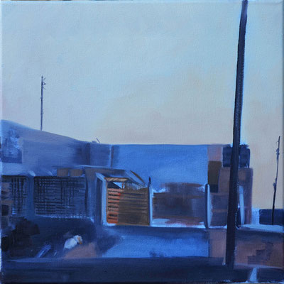 Marokko 4, 2014, Öl auf Leinwand, 30 x 30   (sold)