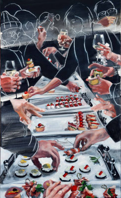 Öl auf Leinwand, 2019, 100 x 60 (sold)