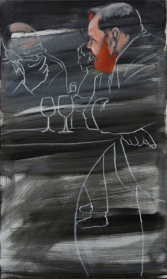 Öl auf Leinwand, 2019, 100 x 60 (sold)