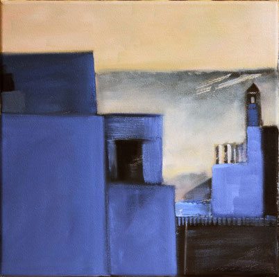 Marokko 9, 2020,  Öl auf Leinwand, 30 x 30 (sold)