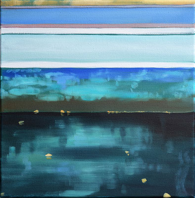 Bootsstueck 1, Öl auf LW, 2014, 40 x 40   (sold)