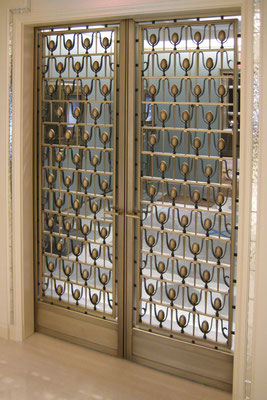 Porte en bronze - Bijouterie Tiffany & Co - New York City 