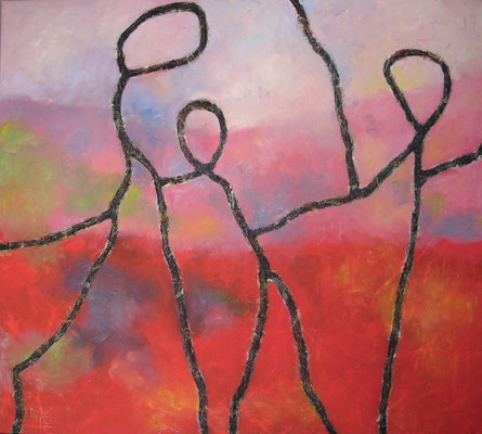 die familie 2001, 130x145 cm