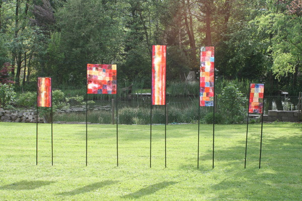 luftwurzeln 2013, öl, acryl, metall