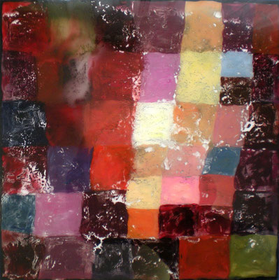 luftwurzeln 2013, öl, acryl, metall