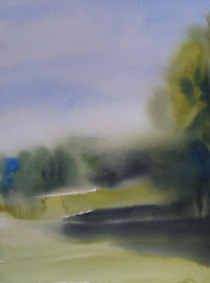 landschaft 2014, 40x30 cm