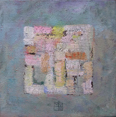 flußkiesel 2008, 30x30 cm