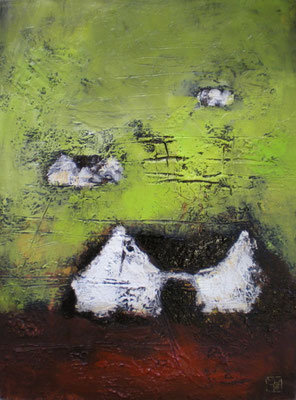 3 höfe 2011, 40x30 cm